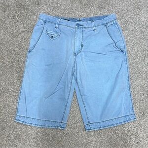 VTG Jet Lag Shorts Men’s 30 Blue Grunge Skate Y2K Utility Street Bermuda Long